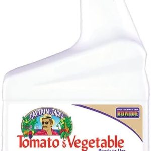 Bonide Captain Jack’s 32 oz Prepared-to-Use Tomato & Vegetable Spray for Insect and Illness Management in Natural Gardening