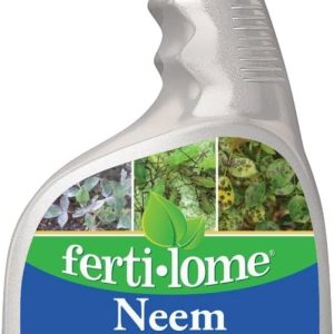 Fertilome Neem Oil Insecticide (16096) – Able to Use, Successfully Controls Aphids, Spider Mites, Scale, and Beetles, OMRI Listed (32 oz)