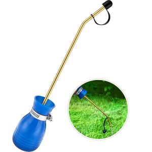 Backyard Sprayer Applicator with Lengthy Copper Tube – Bulb Duster for Natural Gardening Provides (Blue Fashion, 1 Piece)