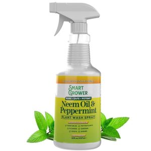 Neem Oil Plant Spray with Peppermint Oil – Pure Plant Wash for Indoor and Out of doors Use by Good Grower, 16oz Prepared-to-Use Method